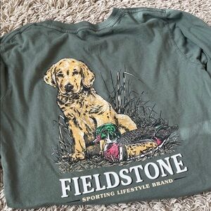 Fieldstone Green Graphic Shirt